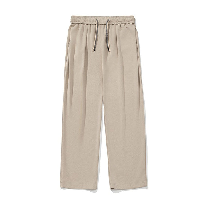 Weite Herrenhose mit Kordelzug aus Viskosemischung – Lässiger Schnitt