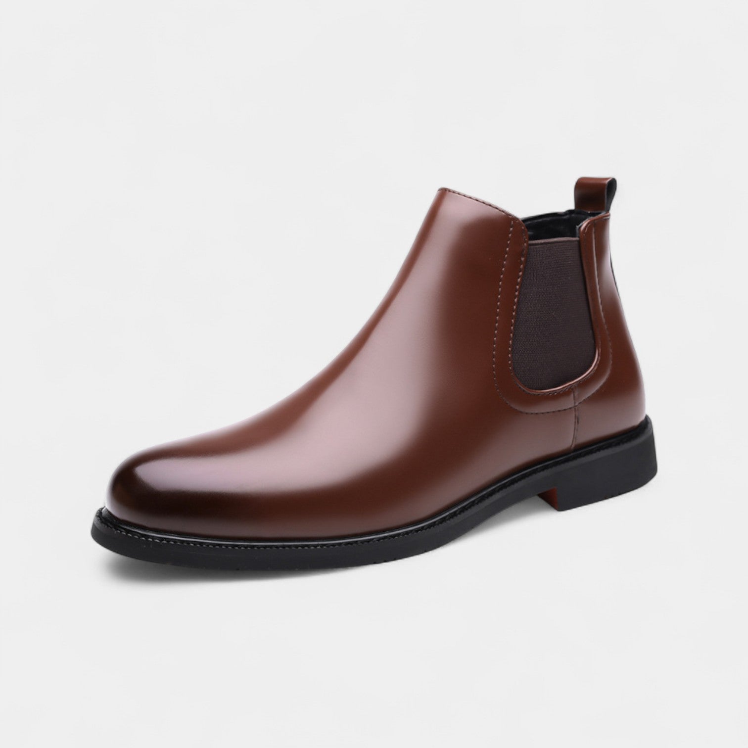 Riche | Bottes Chelsea homme en cuir PU