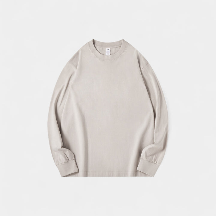 Riche | Lot de 3 pulls homme coton col rond – coupe ample, raffinés, essentiels du quotidien
