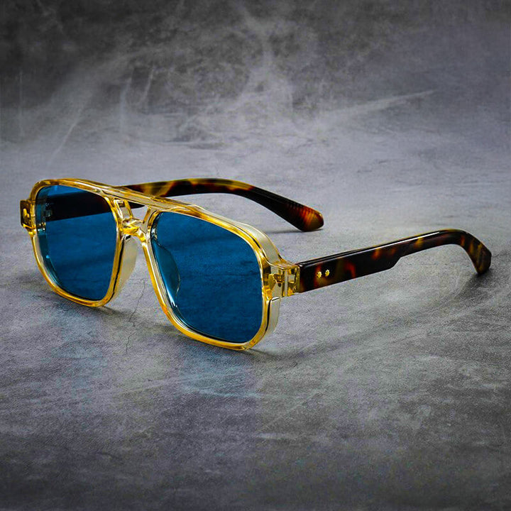 Lunettes de Soleil Carrées pour Homme – Style Sport Verres Teintés