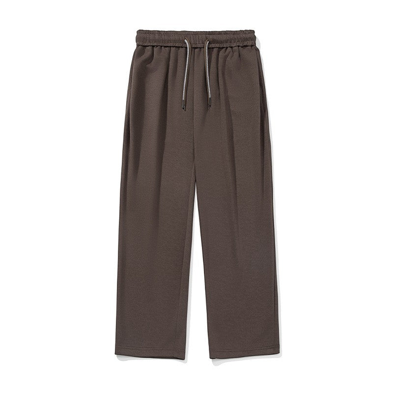 Weite Herrenhose mit Kordelzug aus Viskosemischung – Lässiger Schnitt
