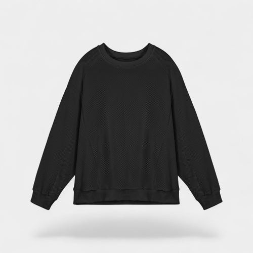 Riche | Pull homme jacquard twill – coupe décontractée