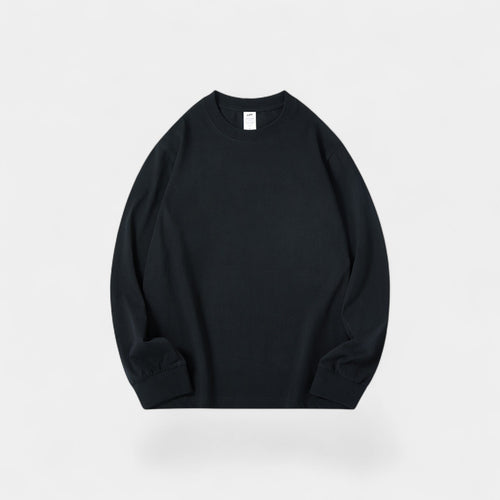 Riche | Lot de 3 pulls homme coton col rond – coupe ample, raffinés, essentiels du quotidien