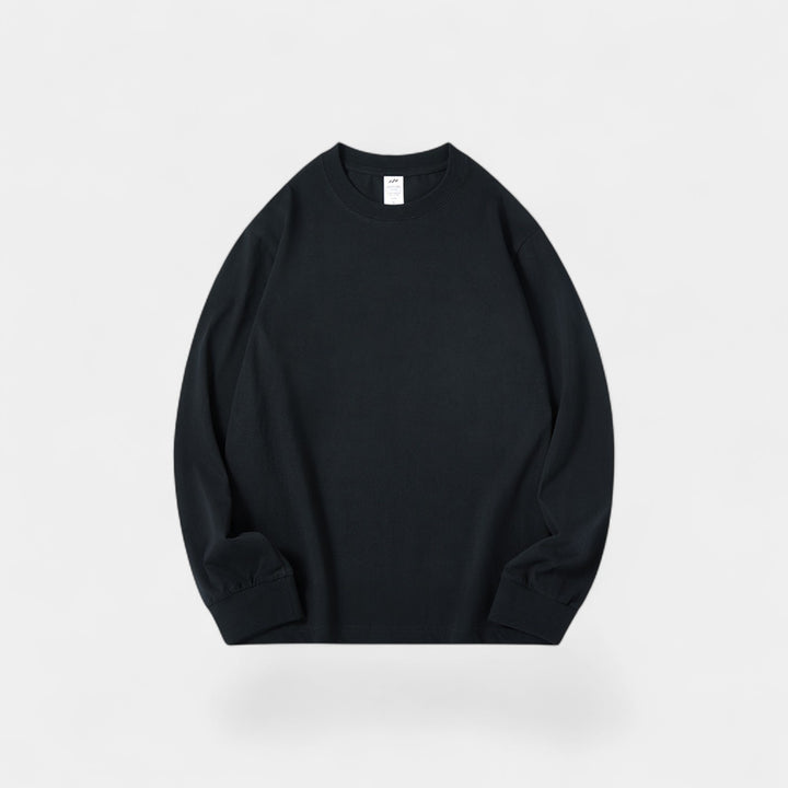 Riche | Lot de 3 pulls homme coton col rond – coupe ample, raffinés, essentiels du quotidien