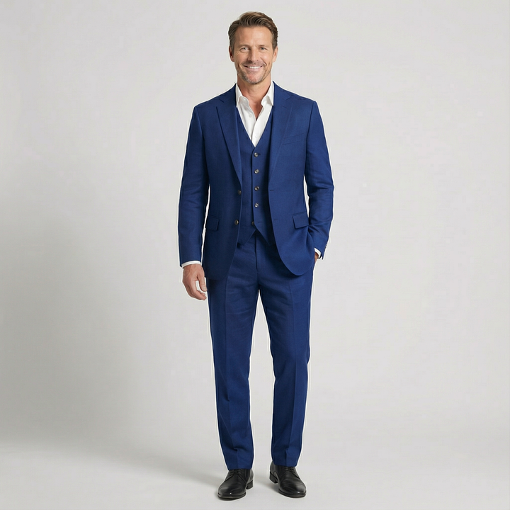 Riche | Men's linen suit