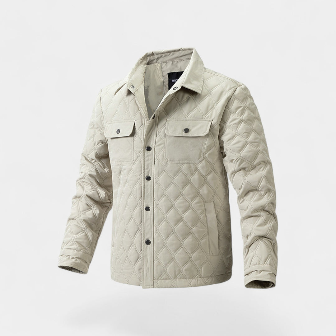 Riche | Veste Matelassée Homme Coton – Outerwear Classique Tailorisé