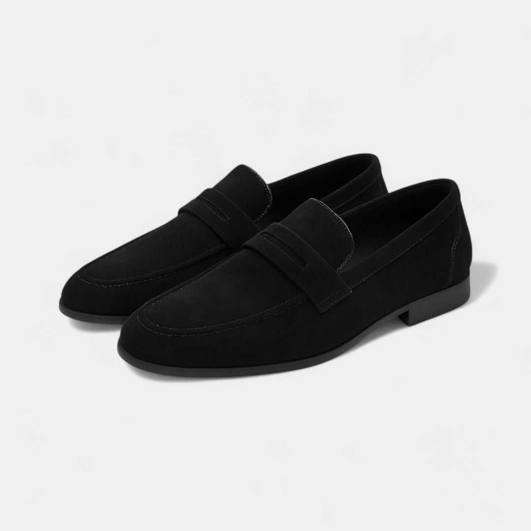 Riche | Mocassins homme en daim à enfiler – confort polyvalent