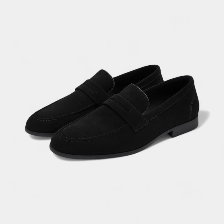 Riche | Mocassins homme en daim à enfiler – confort polyvalent