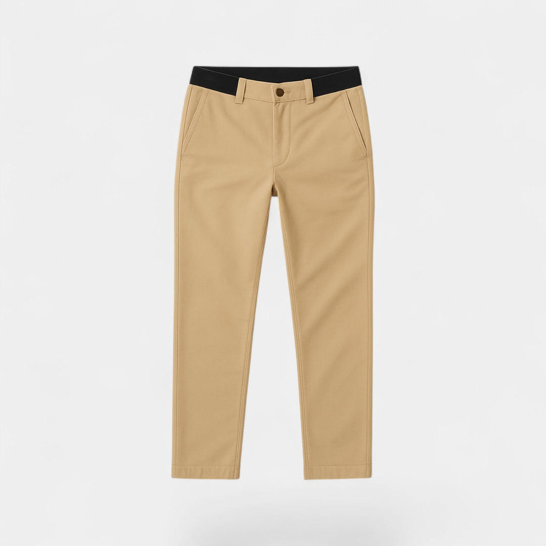 Riche | Pantalon chino homme coton stretch – allure ajustée style raffiné