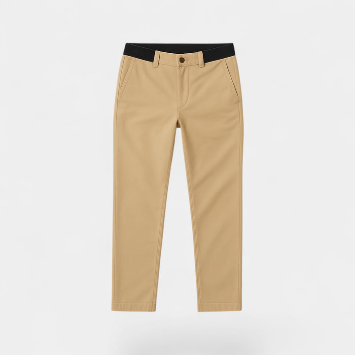 Riche | Pantalon chino homme coton stretch – allure ajustée style raffiné
