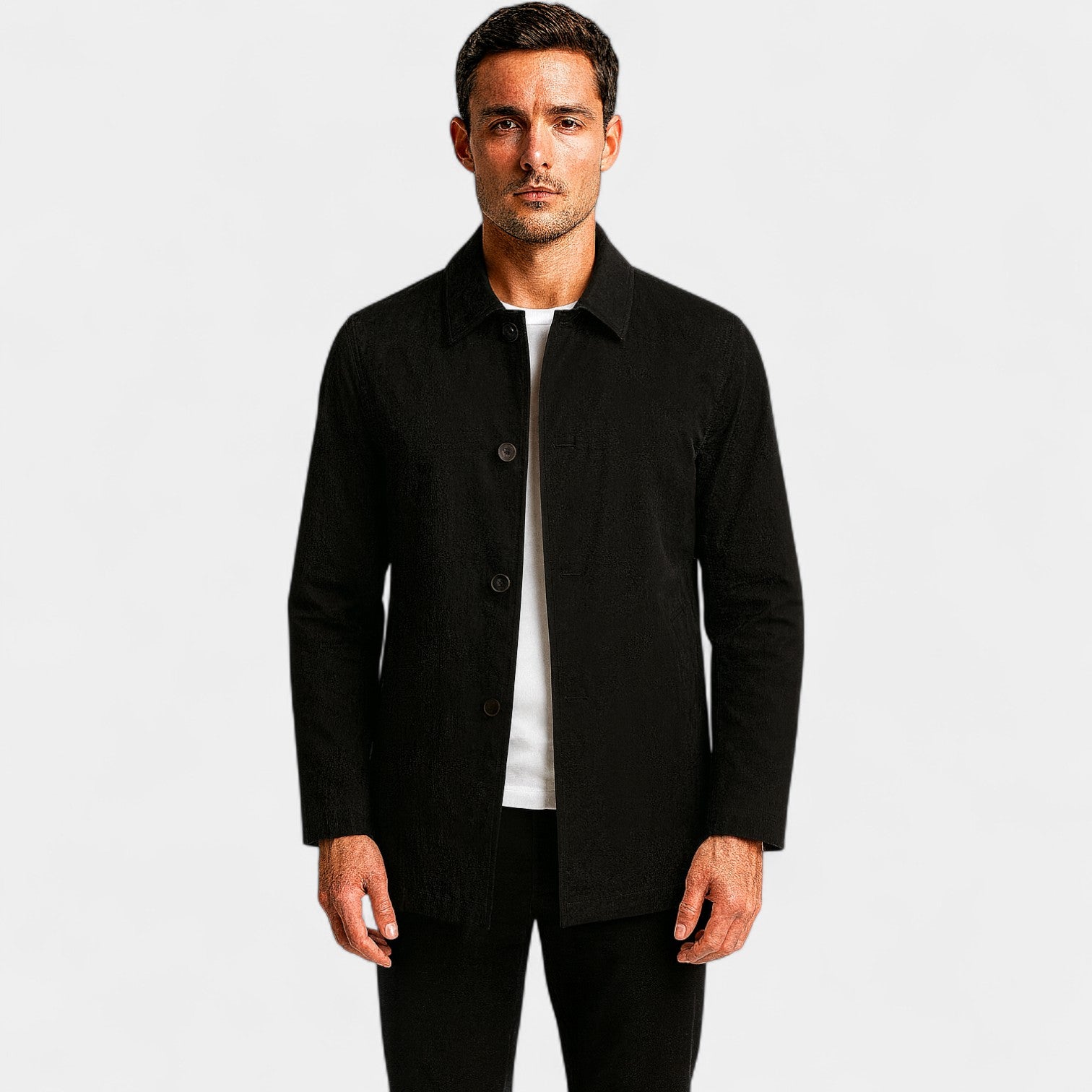 Riche | Trench coat homme mi-long – manteau formel léger