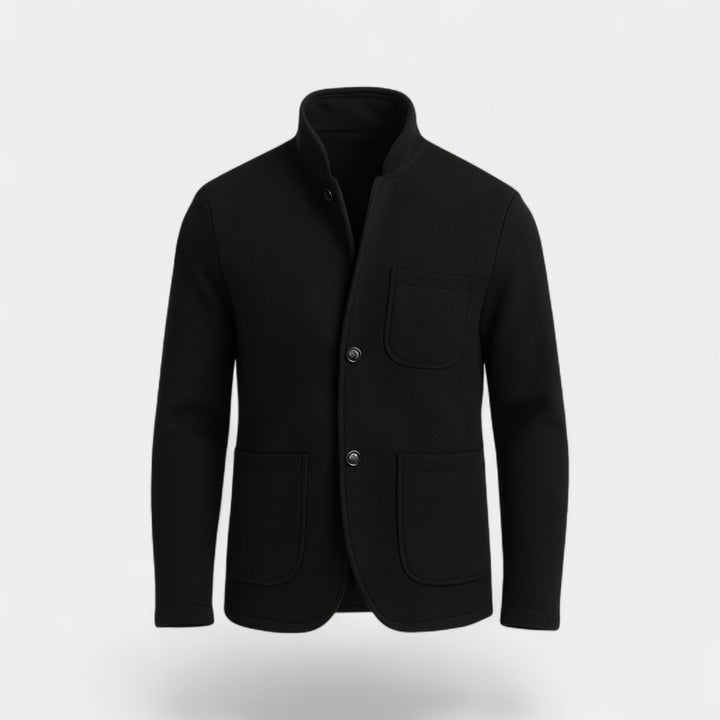 Riche | Herren-Anzugjacke in schmaler Passform mit Stehkragen – moderne Eleganz