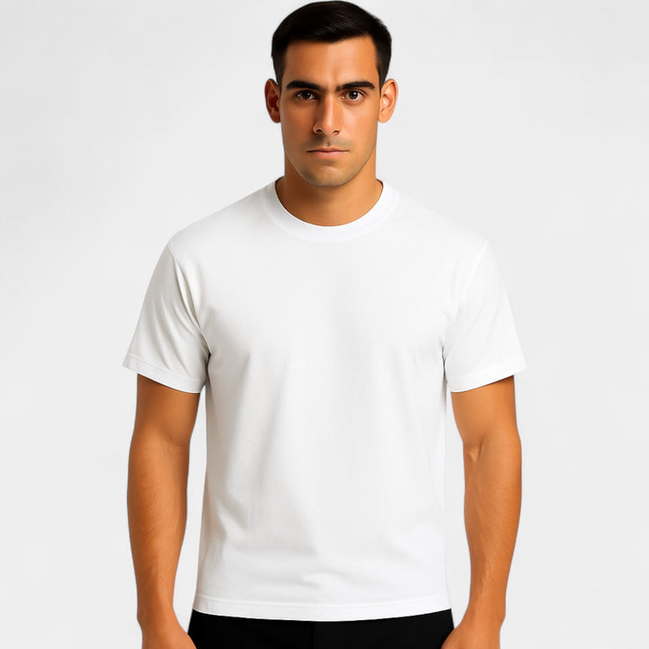 Riche | T-shirt homme coton coupe slim – Essentiel minimaliste