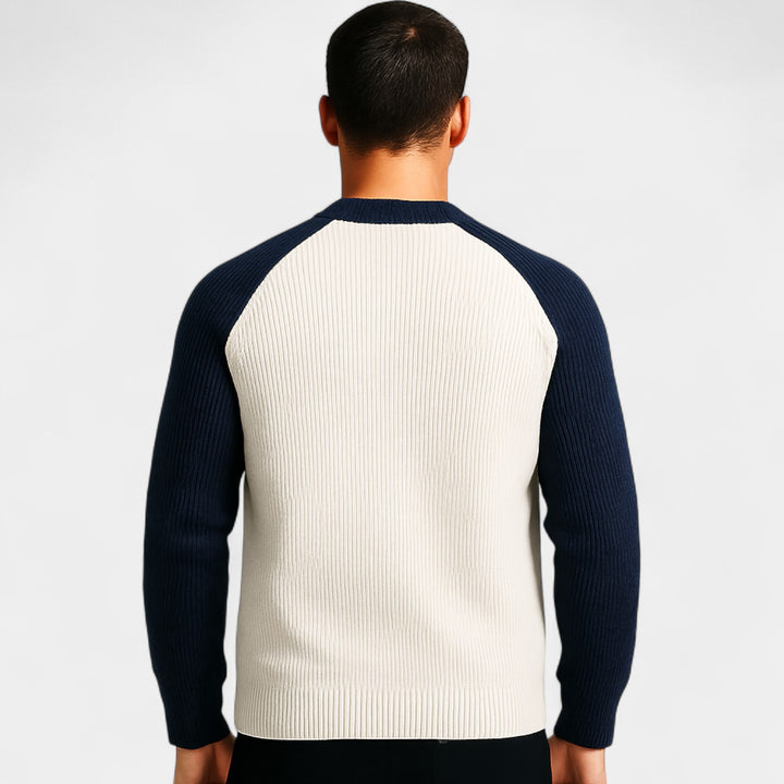 Riche | Men's Knitted Wool Sweater – Classic Warm Style