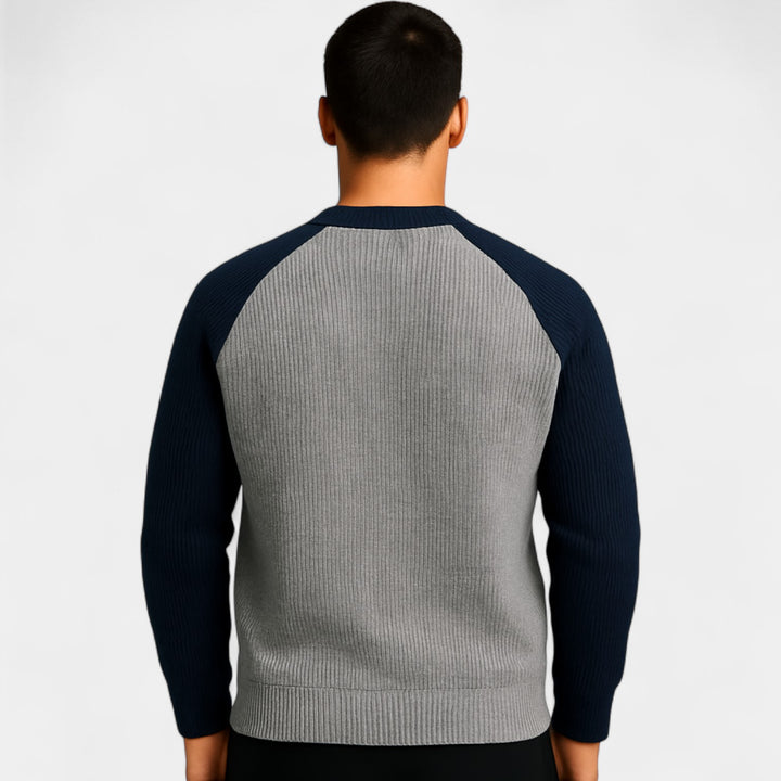 Riche | Men's Knitted Wool Sweater – Classic Warm Style