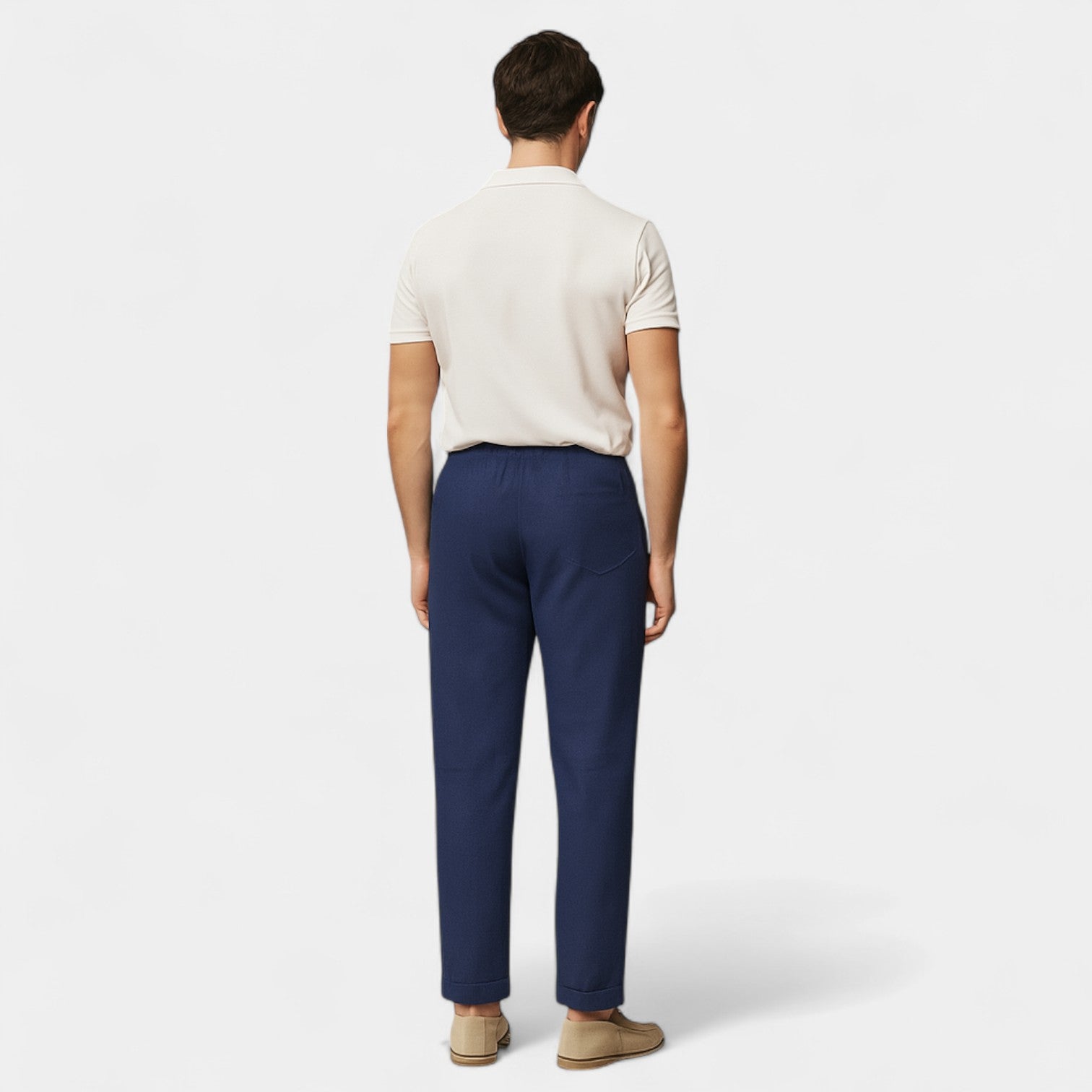 Riche | Pantalon en lin – coupe Riviera décontractée