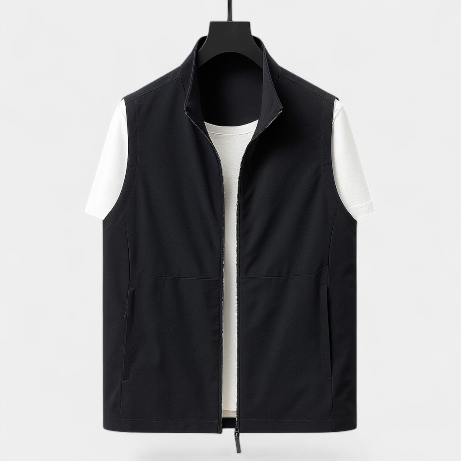 Riche | Gilet utility - élégance structurée
