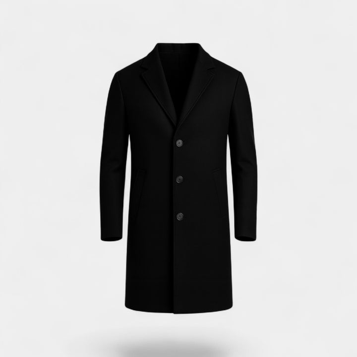 Riche | Men's casual cotton coat – Mid-length windbreaker style