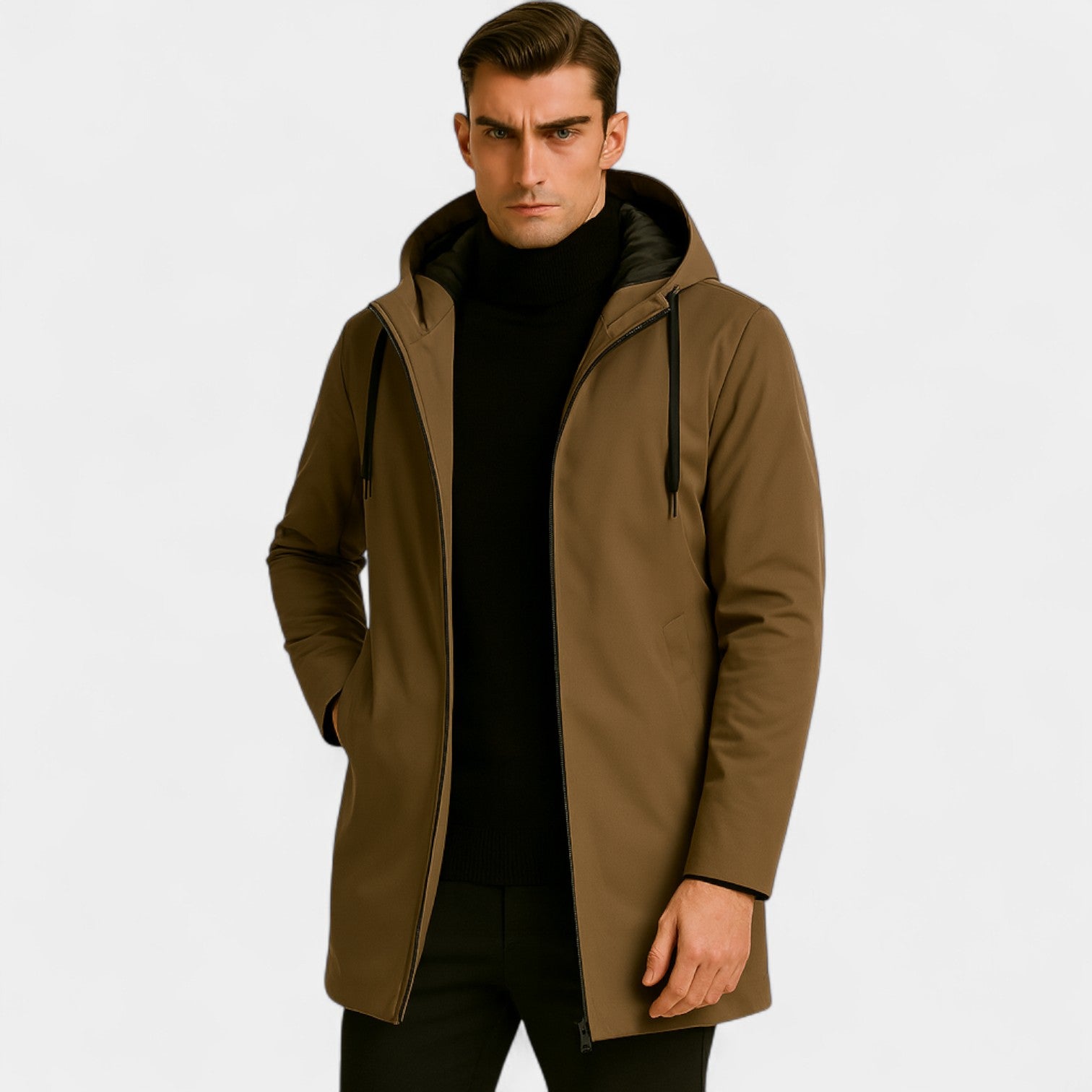 Riche | Parka à Capuche Homme – Chaleur Hivernale Streetwear