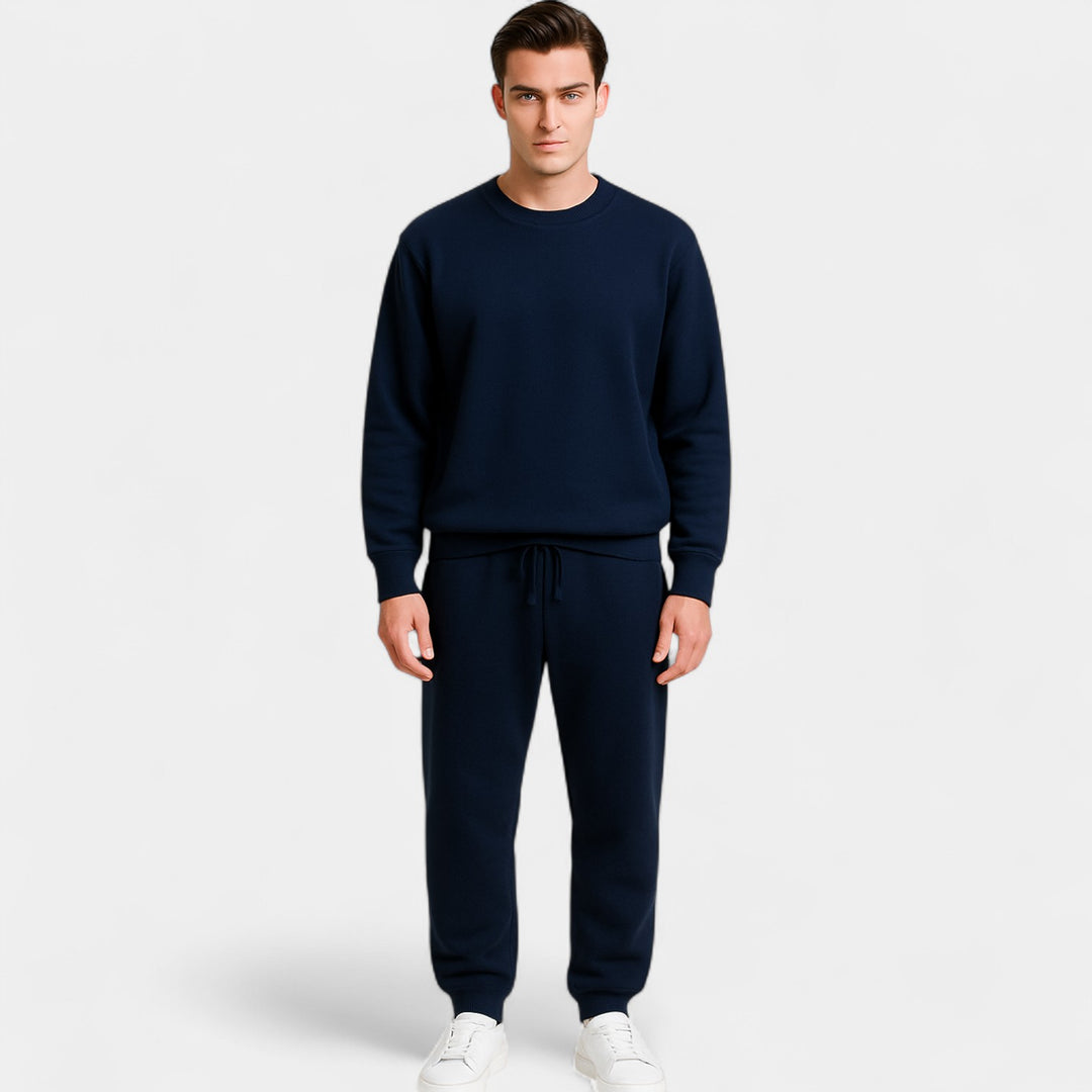 Riche | Survêtement homme coton loisirs – Coupe minimaliste élégante