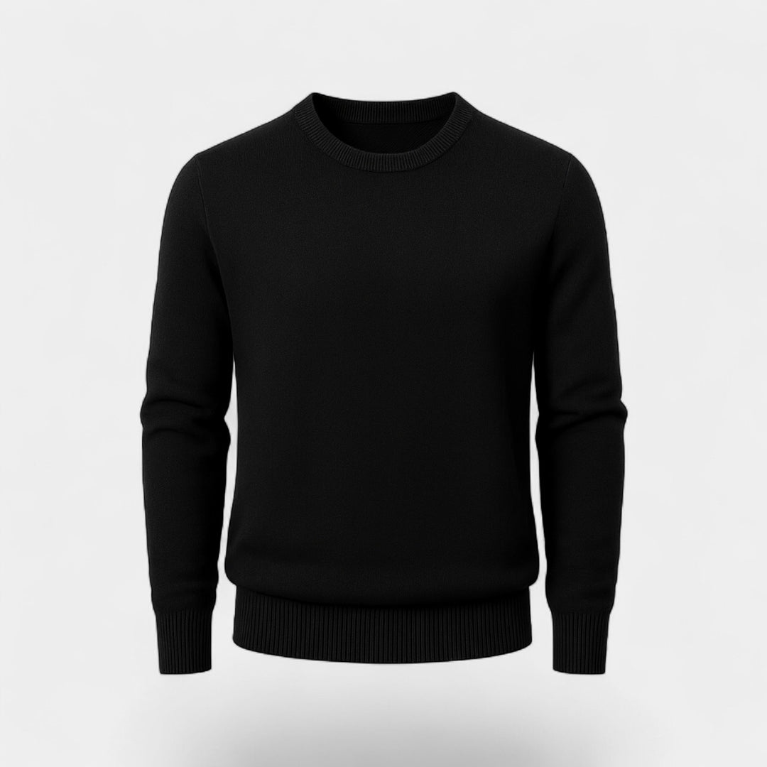 Riche | Strickpullover für Herren aus Baumwolle – Schlanke Passform, edel