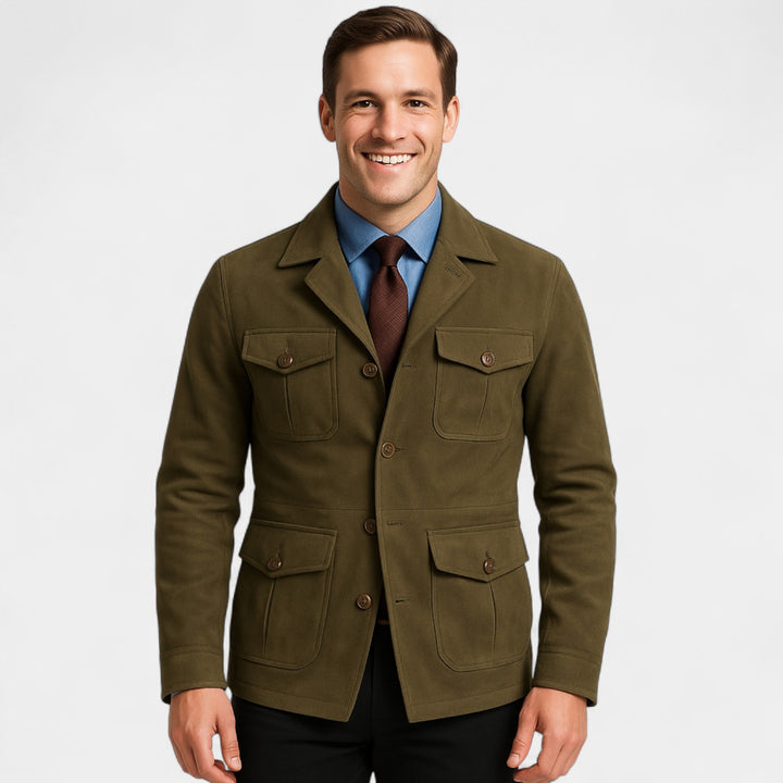 Riche | Men's retro slim-fit jacket – Japanese style, sophisticated, everyday silhouette