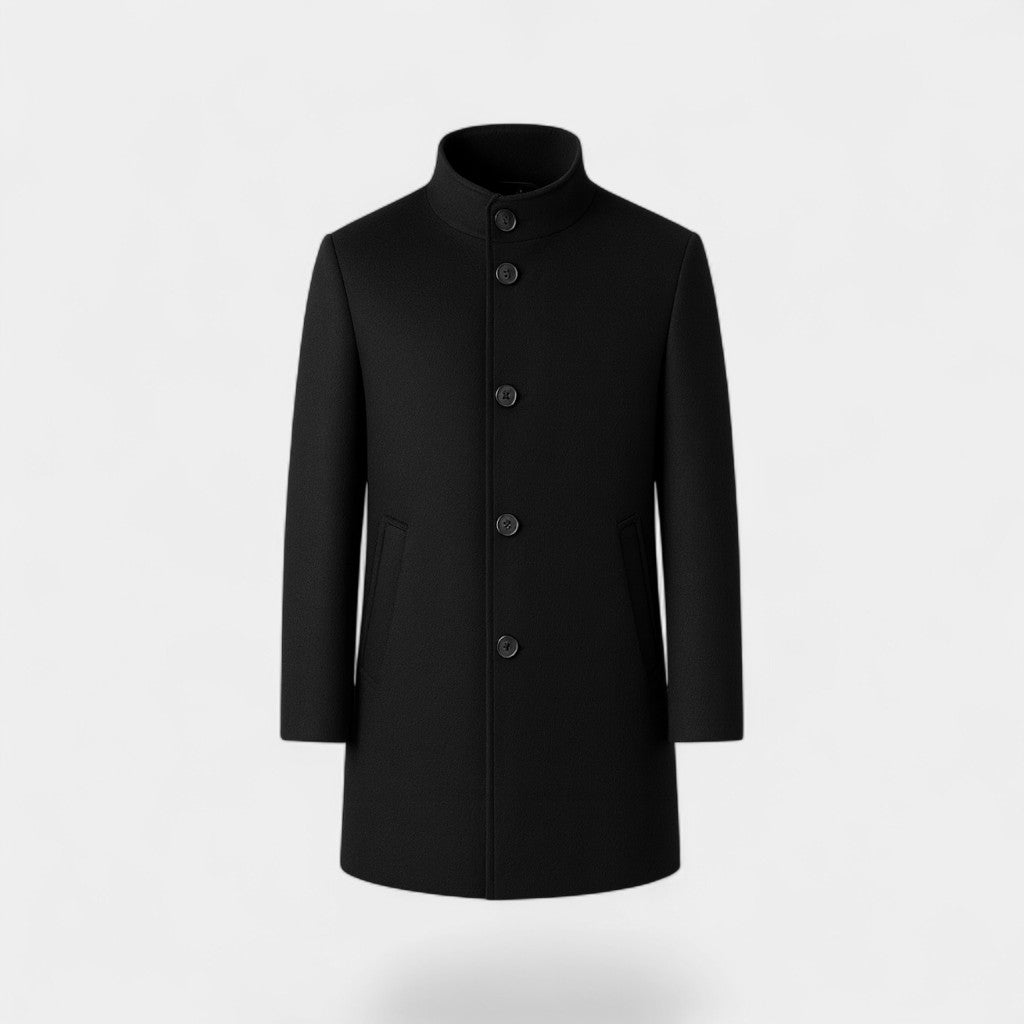 Riche | Manteau trench parka homme en laine mérinos – Gilet amovible, chaleur hivernale