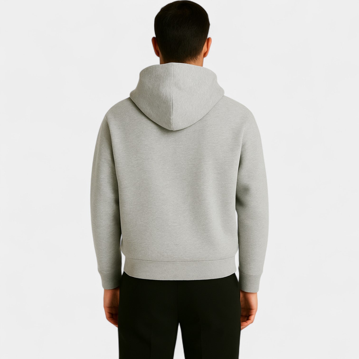 Riche | Hoodie homme jersey technique – essentiel streetwear minimaliste