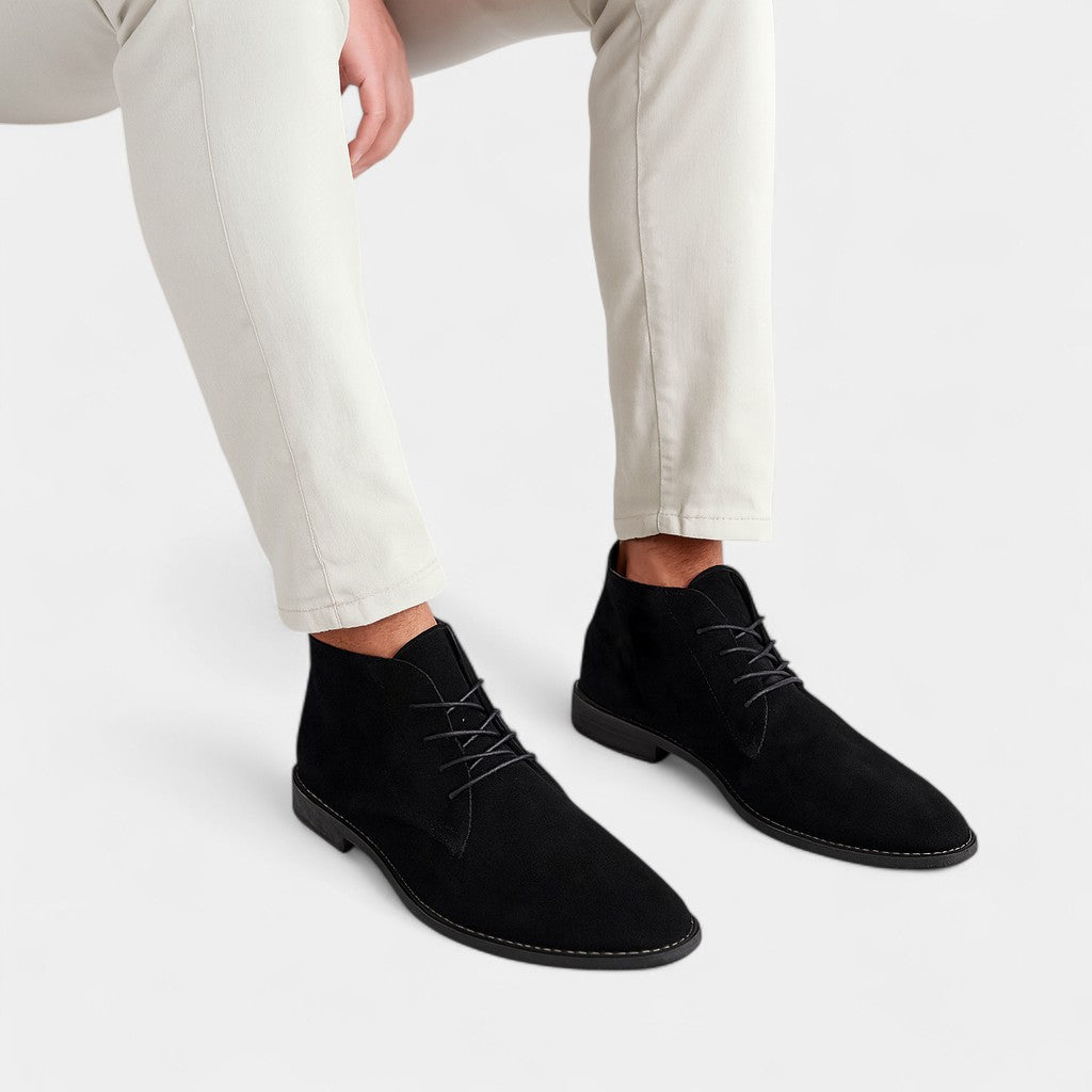 Riche | Bottes hautes en daim homme – robustes, polyvalentes, intemporelles