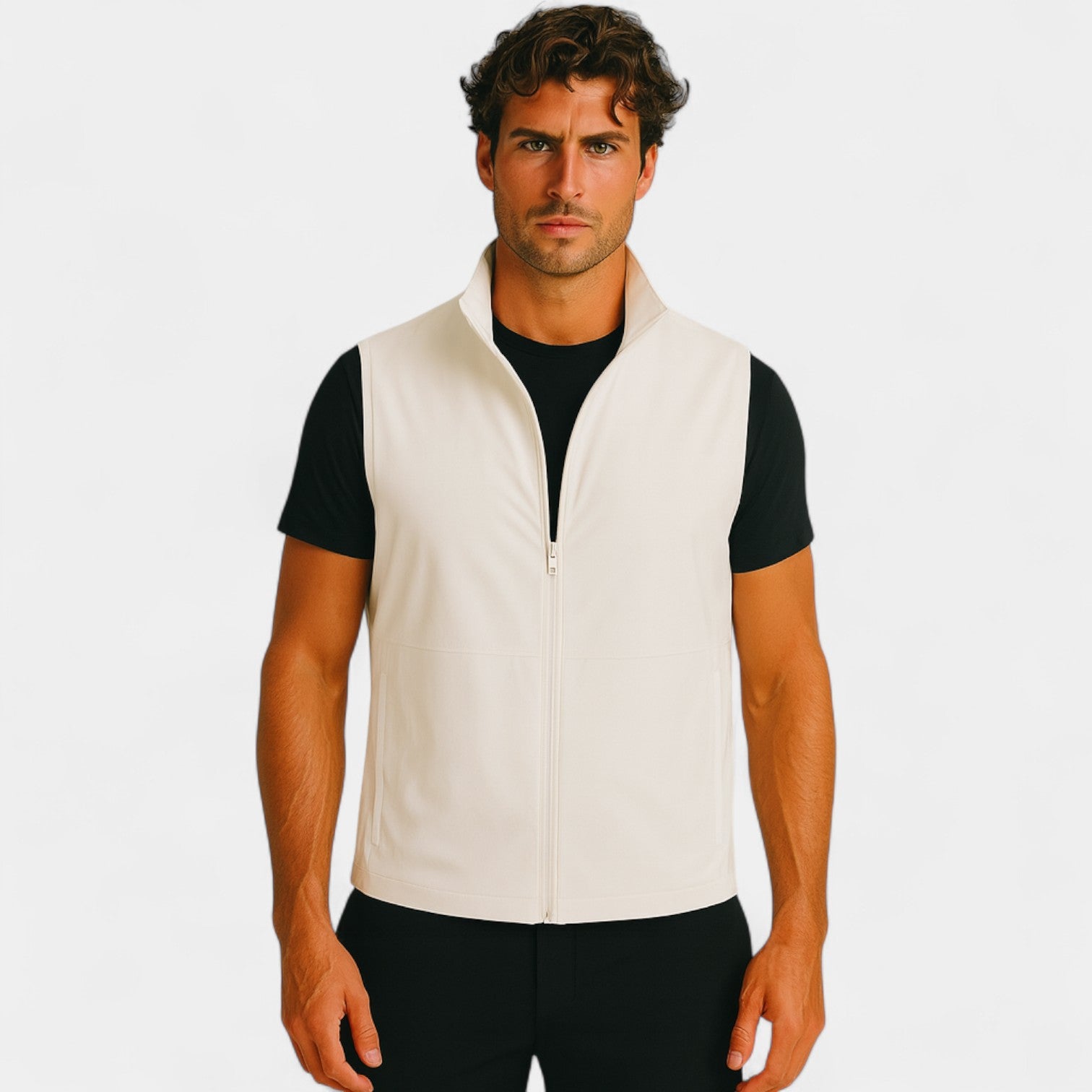 Riche | Gilet utility - élégance structurée
