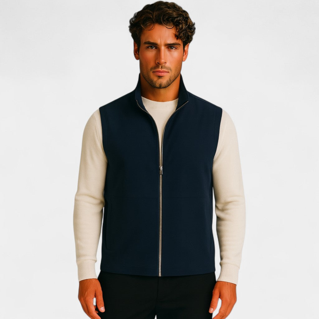Riche | Gilet utility - élégance structurée