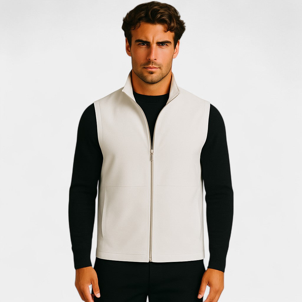 Riche | Gilet utility - élégance structurée