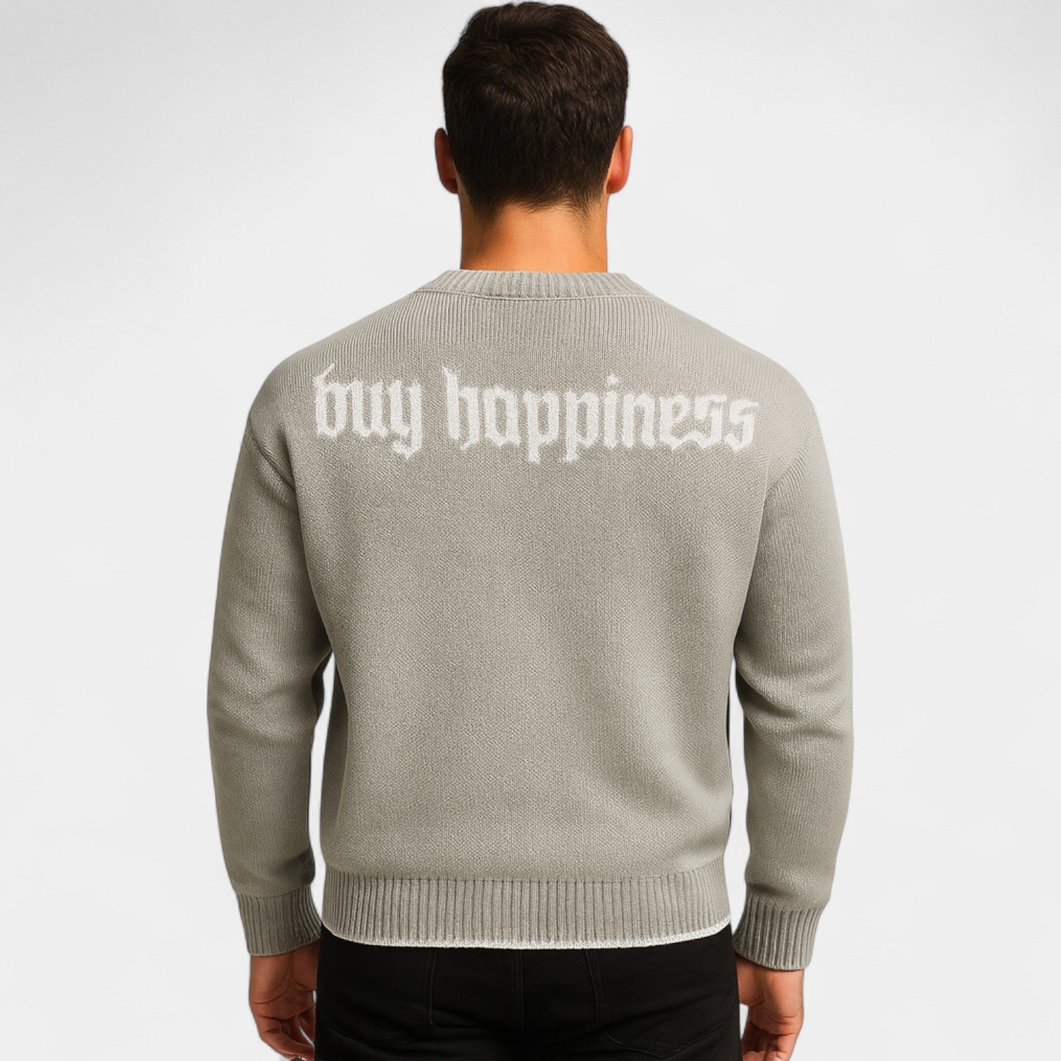 Riche | Pull homme jacquard tricoté – Coupe ample design