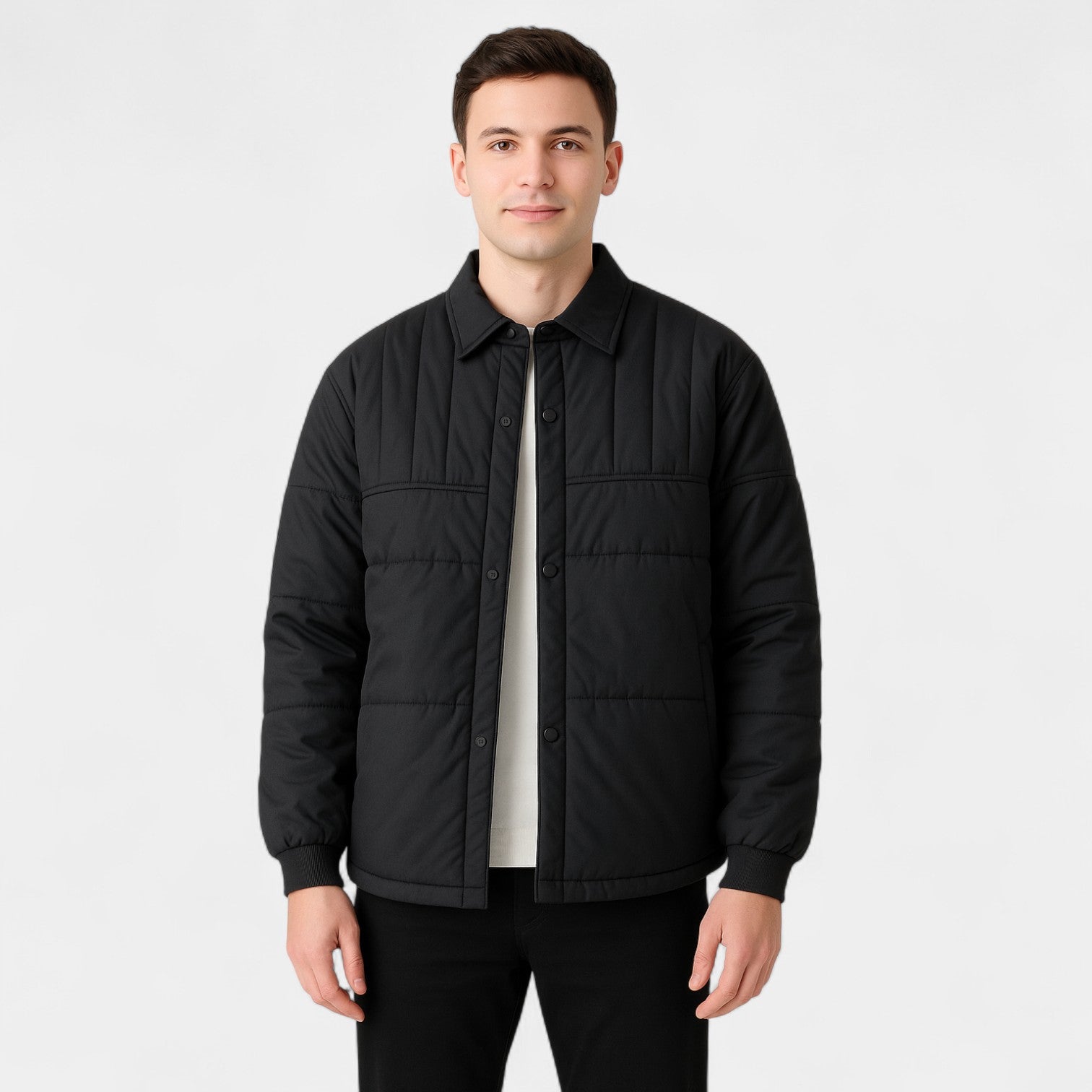 Riche | Doudoune homme légère duvet – décontractée, raffinée, coupe moderne de loisir