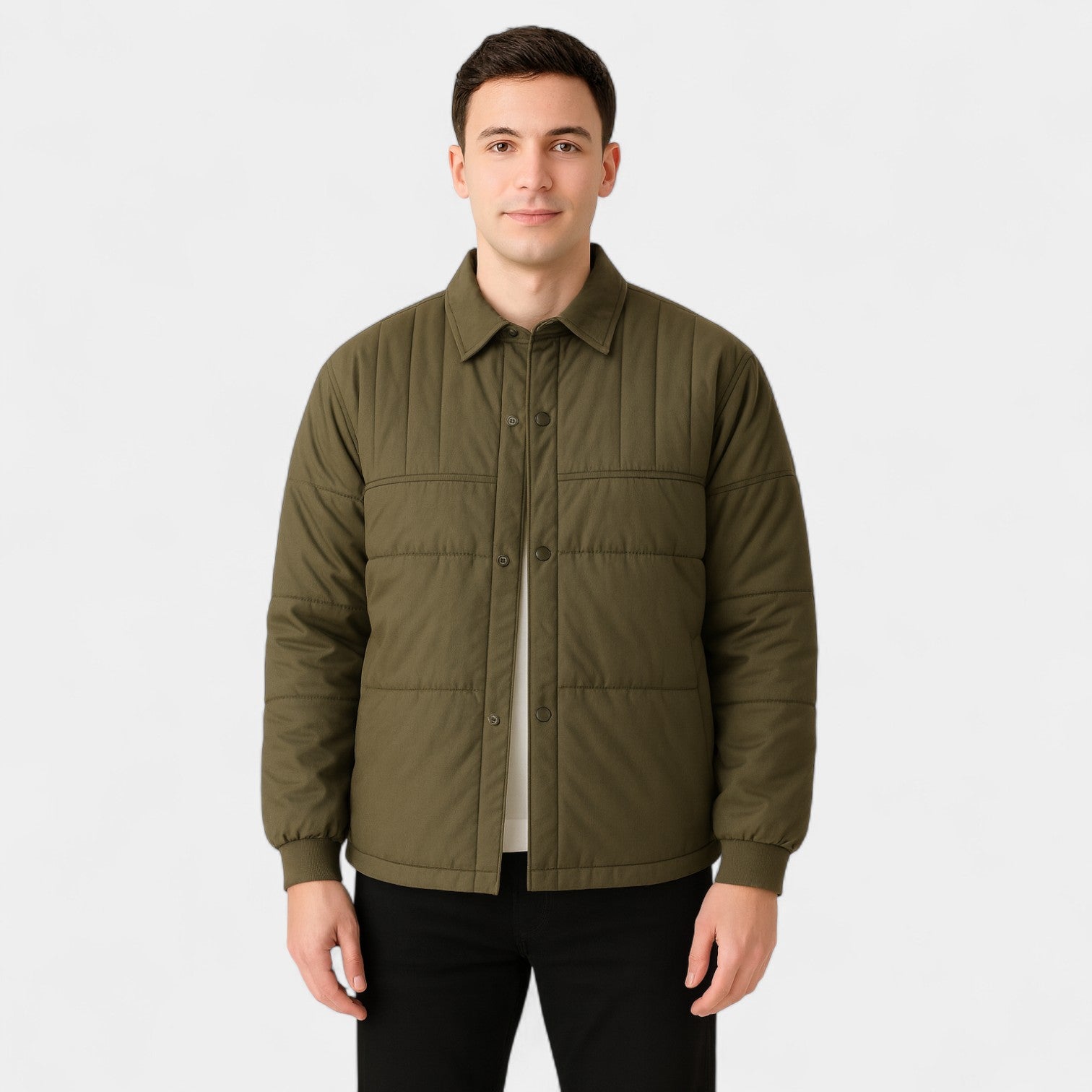 Riche | Doudoune homme légère duvet – décontractée, raffinée, coupe moderne de loisir