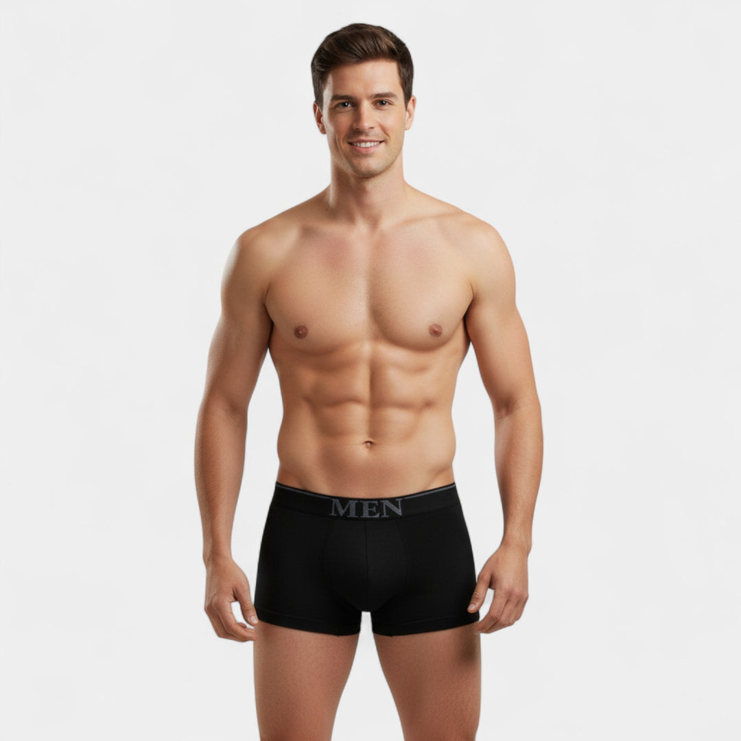 Boxers Homme Sans Coutures en Coton 3-Pack – Confort Extensible