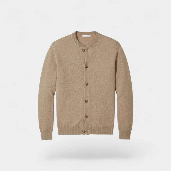 Riche | Cardigan Homme 100% Cachemire – Boutonné de Luxe