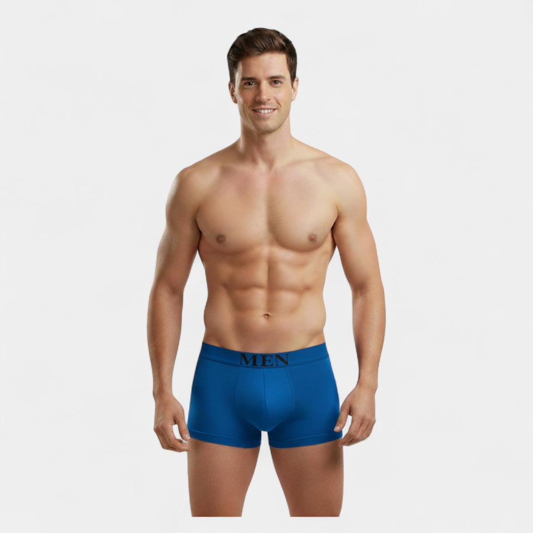 Boxers Homme Sans Coutures en Coton 3-Pack – Confort Extensible