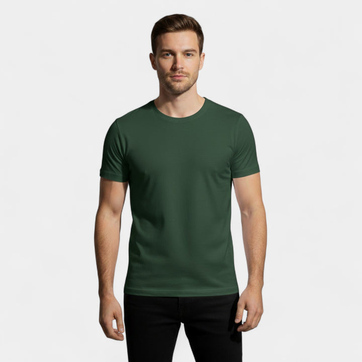 Riche | 3er-Pack Herren-T-Shirts mit Rundhalsausschnitt aus dicker Baumwolle – stilvoll, langlebig, unverzichtbar für den Alltag