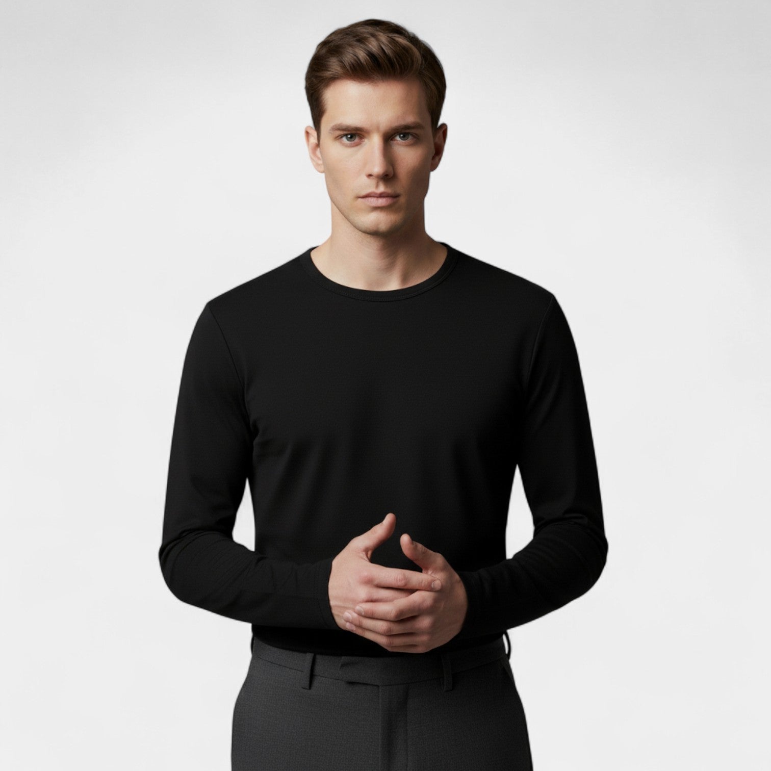 Riche | Sous-T-shirt Thermique Homme – Col Rond Uni Lot de 3
