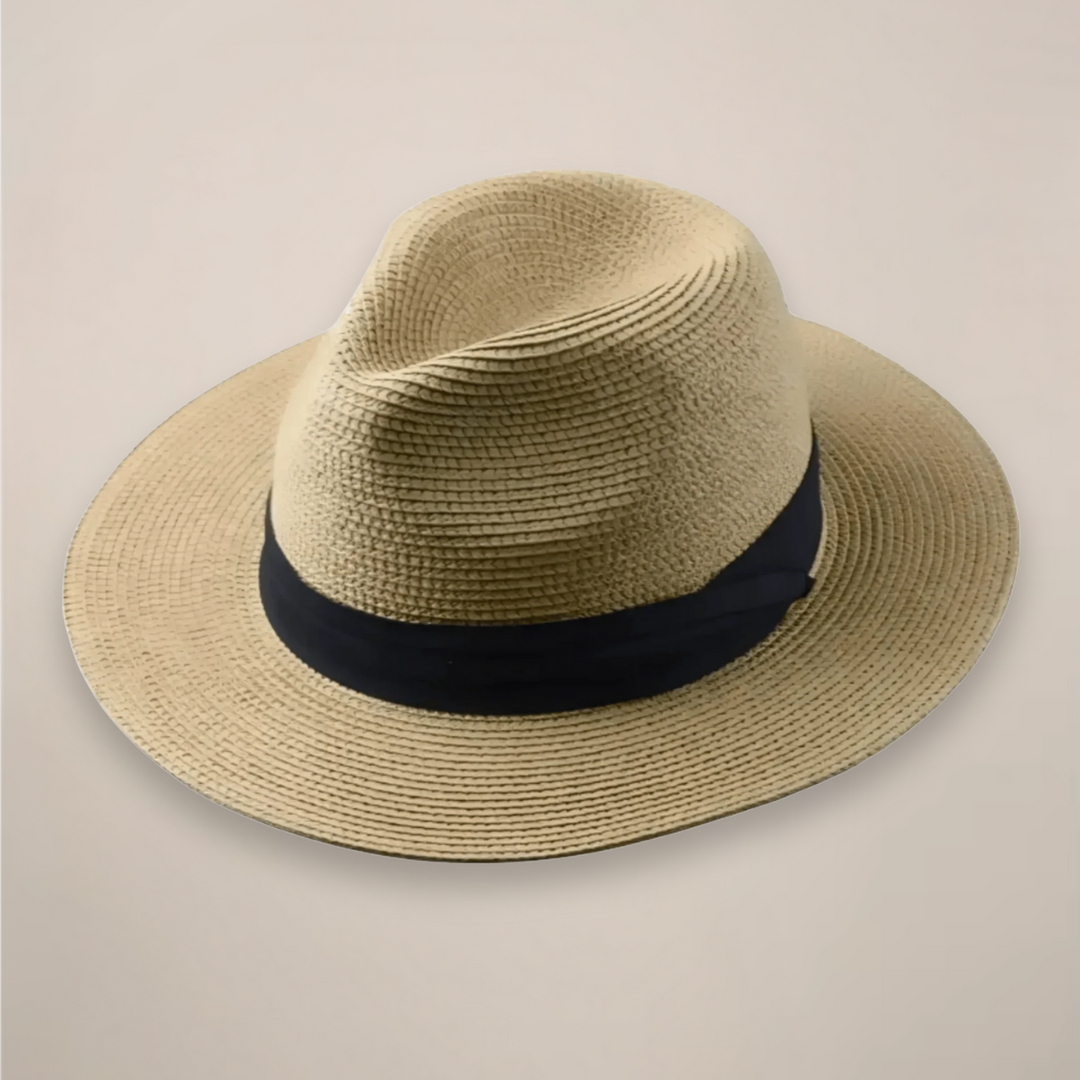 Panama-Strohhut für Herren – Breitrandig, atmungsaktiv, klassischer Stil
