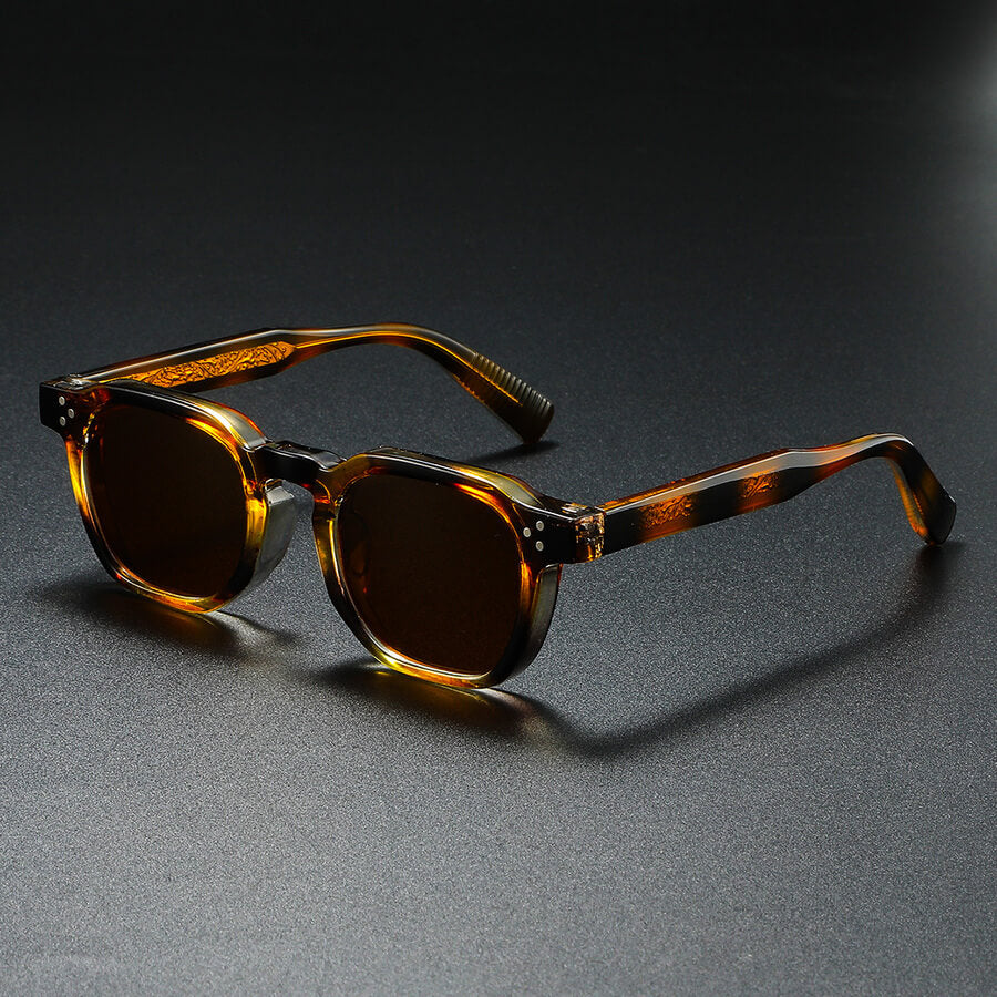 Lunettes de Soleil Carrées pour Homme – Verres Teintés
