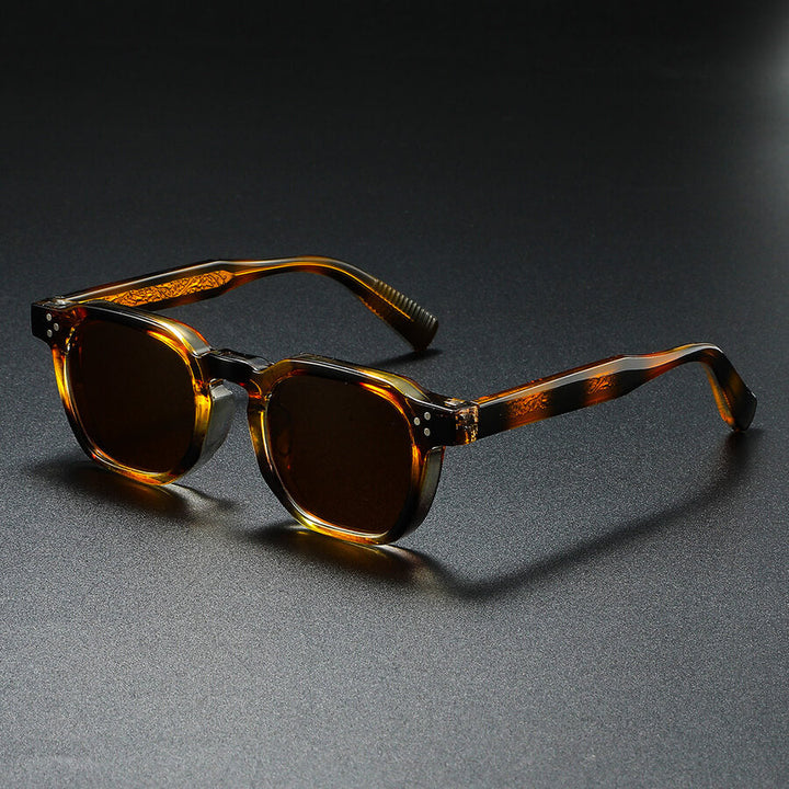 Lunettes de Soleil Carrées pour Homme – Verres Teintés