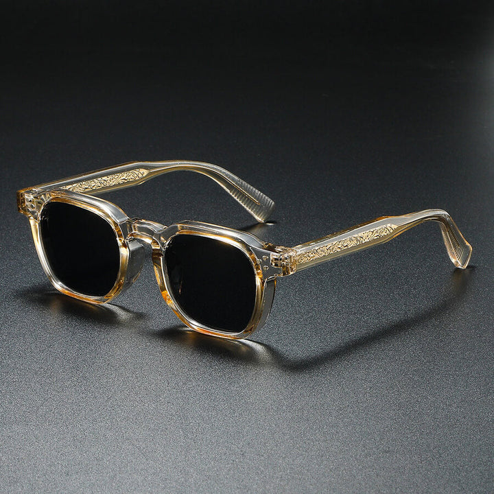 Lunettes de Soleil Carrées pour Homme – Verres Teintés