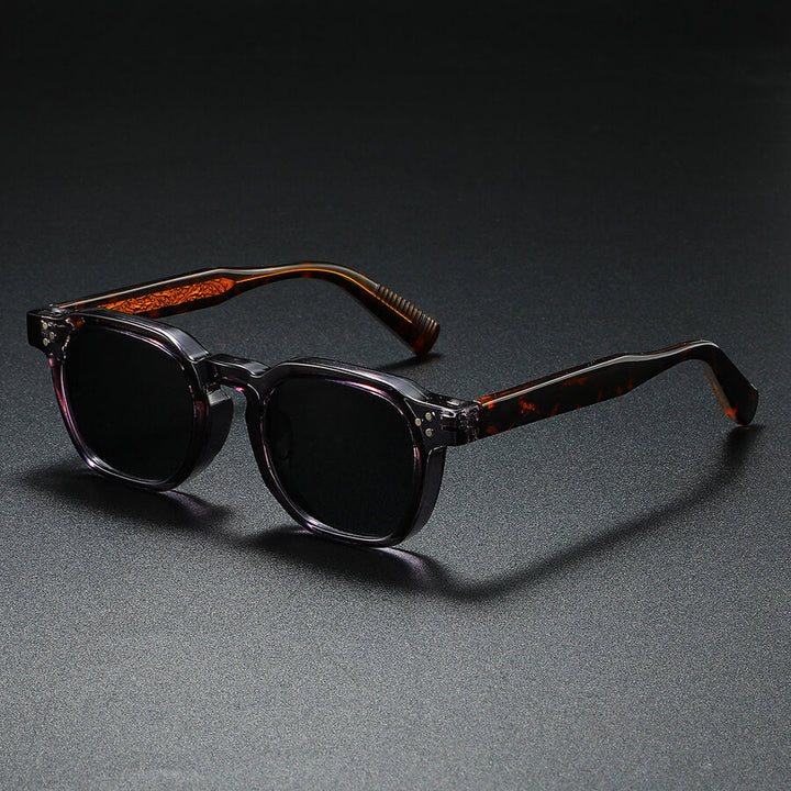 Lunettes de Soleil Carrées pour Homme – Verres Teintés
