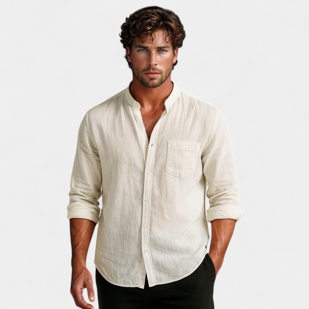 Riche | Chemise twill – style utilitaire chic