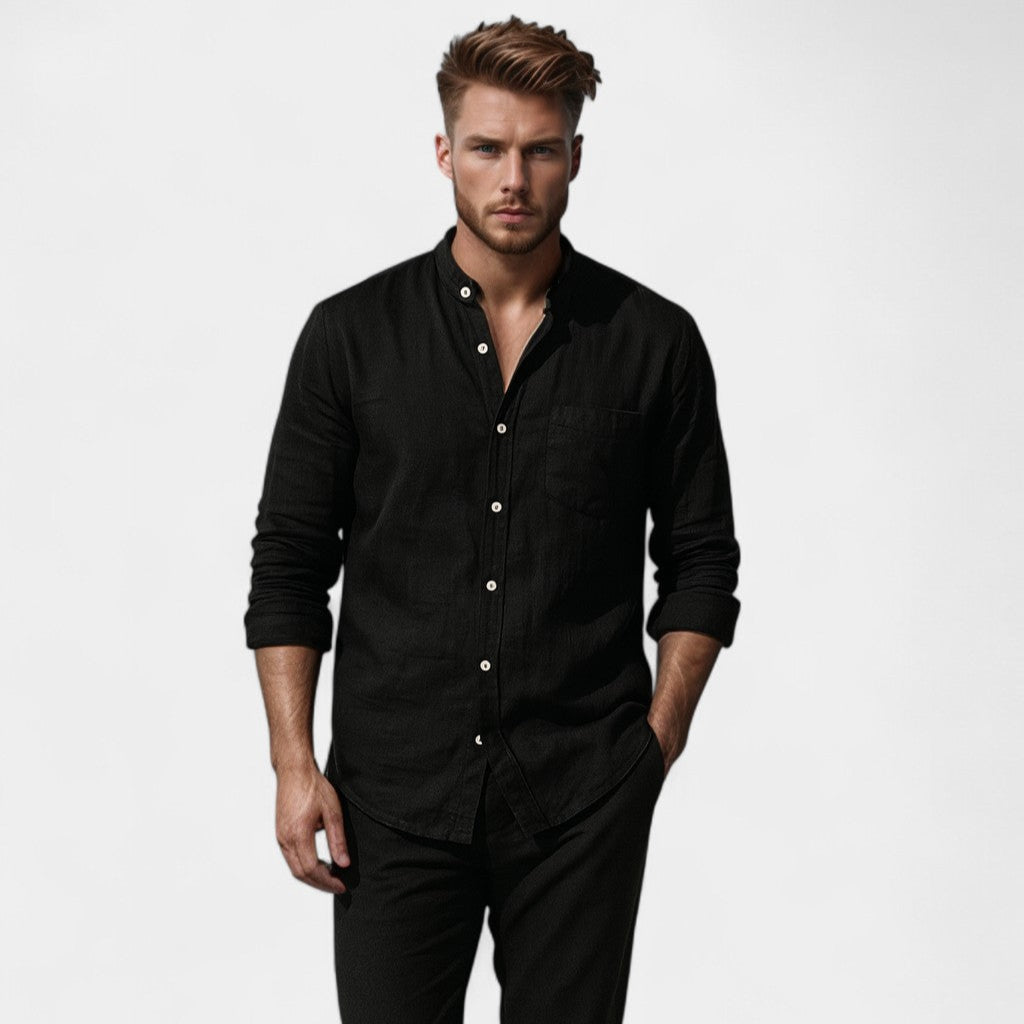 Riche | Chemise twill – style utilitaire chic