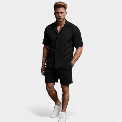 Riche | Velours côtelé - ensemble chic et ajusté