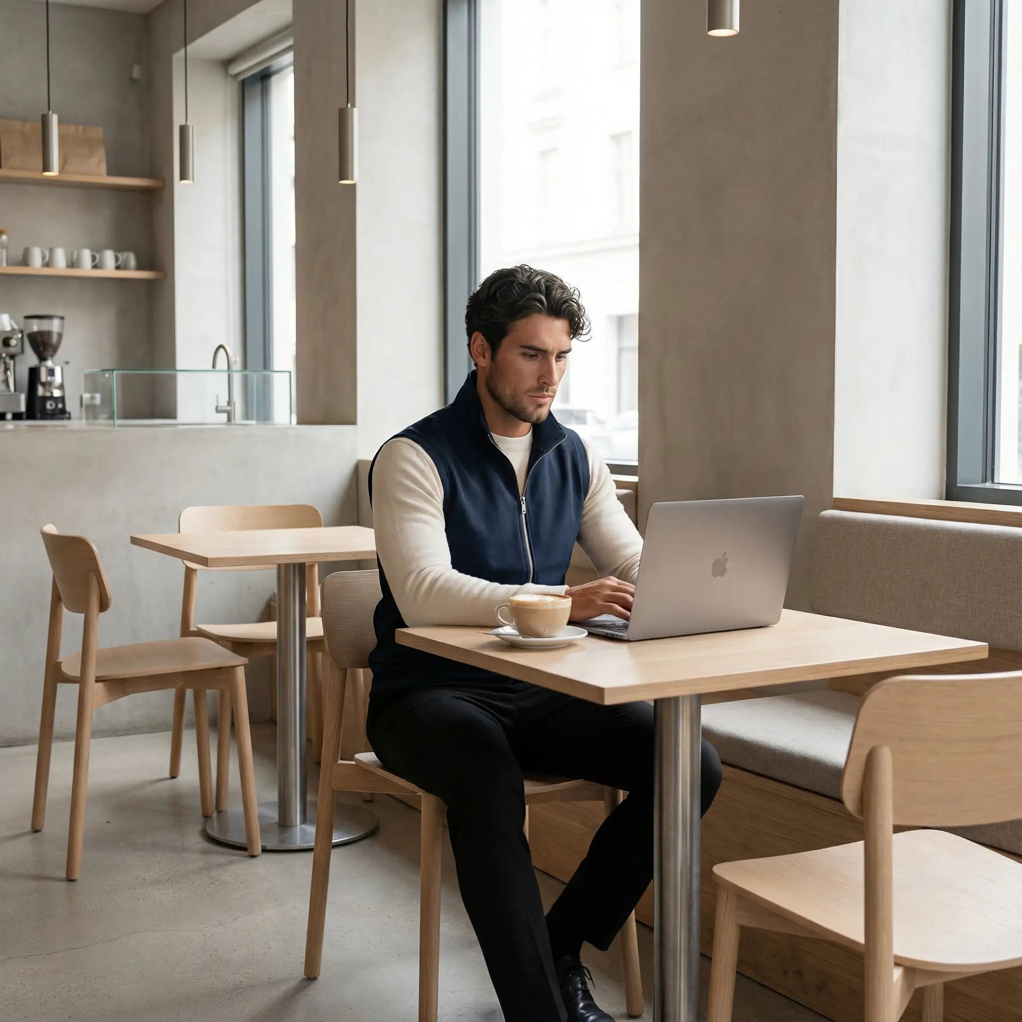 Riche | Gilet utility - élégance structurée