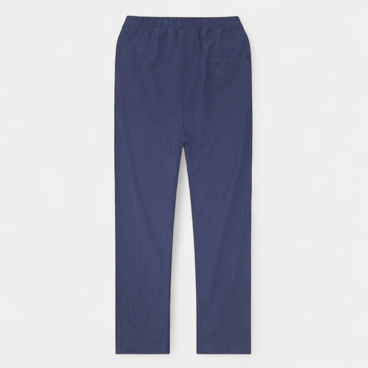 Riche | Pantalon en lin – coupe Riviera décontractée